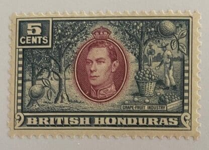 British Honduras Scott # 119 Mint Hinged