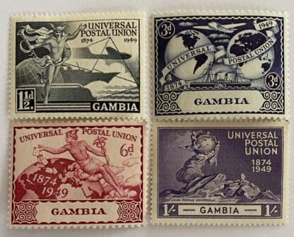 Gambia Scott #148-151 Mint Never Hinged