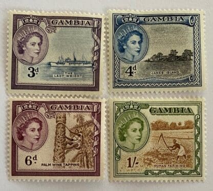 Gambia Scott # 157-160 Mint Never Hinged