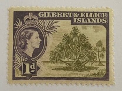 Gilbert & Ellice Scott # 62 Mint Hinged