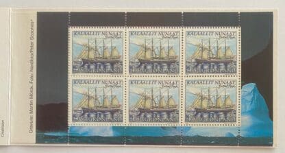 Greenland Scott # 338-339a Booklet Mint Never Hinged