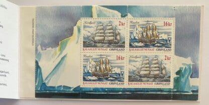 Greenland Scott # 397A-400B Booklet Mint Never Hinged