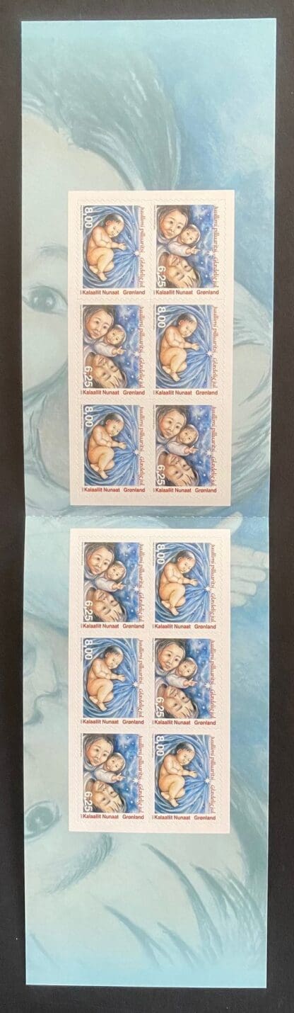 Greenland Scott # 557-558b Booklet Mint Never Hinged