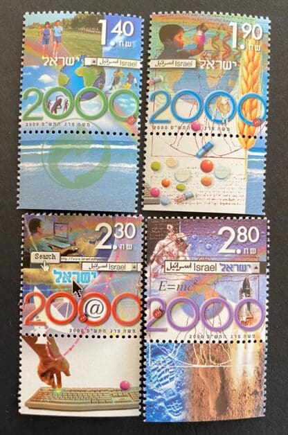 Israel Scott # 1385-1388 Mint Never Hinged w/tabs