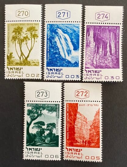 Israel Scott # 402-406 Mint Never Hinged