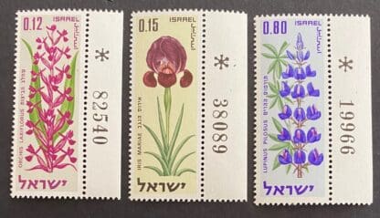 Israel Scott # 414-416 Mint Never Hinged