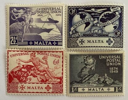 Malta Scott #225-228 Mint Never Hinged