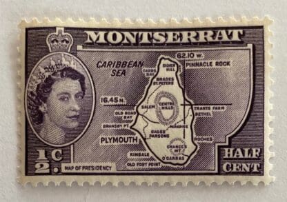 Montserrat Scott # 128 Mint Never Hinged