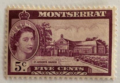 Montserrat Scott # 133 Mint Never Hinged