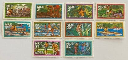 Niue 179-188 Mint Hinged