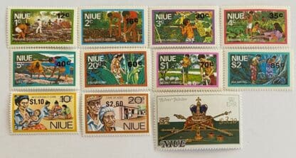 Niue 203-213 Mint Never Hinged