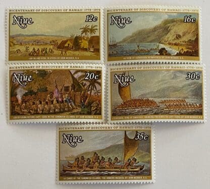 Niue 214-218 Mint Never Hinged