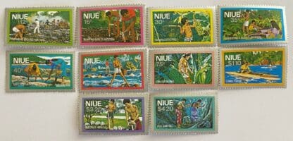 Niue 222-231 Mint Hinged