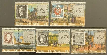 Niue  Scott # 281-285 Mint Never Hinged