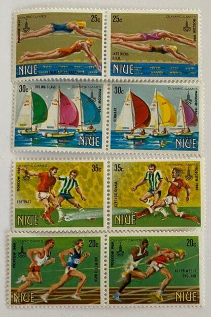 Niue  Scott # 293-296 Mint Never Hinged