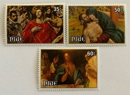 Niue 337-339 Mint Hinged