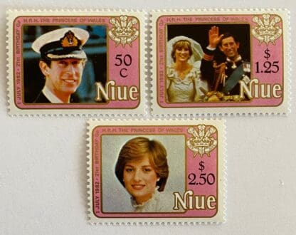 Niue 354-356 Mint Never Hinged