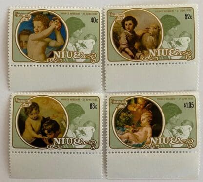 Niue 360-367 Mint Never Hinged