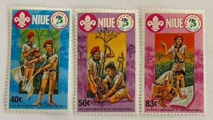 Niue  Scott # 372-374 Mint Never Hinged