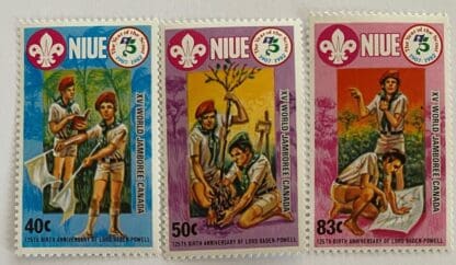 Niue  Scott # 376-378 Mint Never Hinged