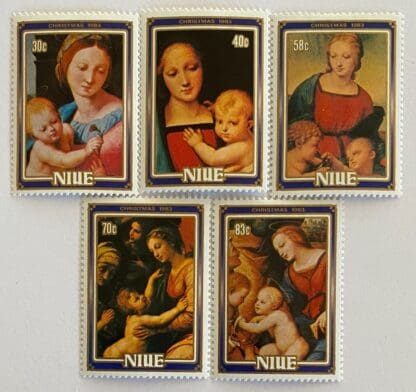 Niue 395-399 Mint Hinged