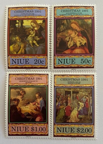 Niue 599-602 Mint Hinged