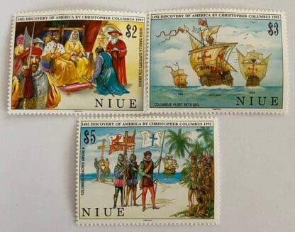 Niue  Scott # 621-623  Mint Never Hinged