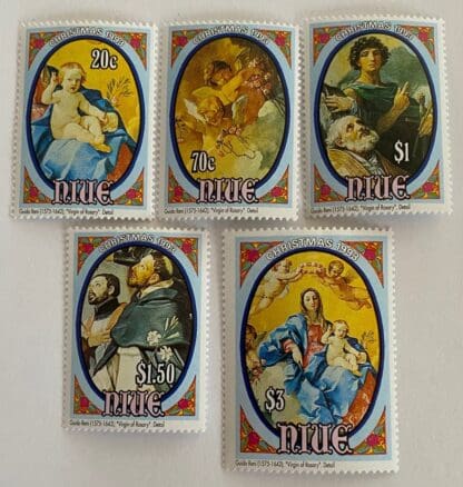 Niue  Scott # 662-666 Mint Never Hinged