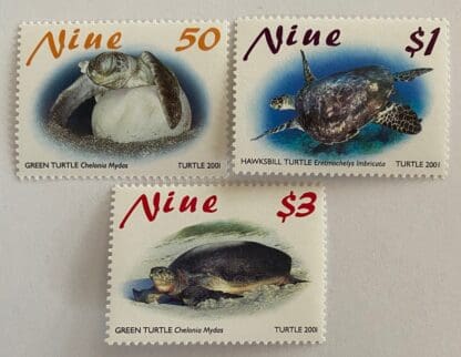 Niue  Scott # 756-758 Mint Never Hinged