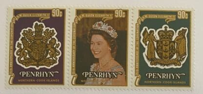 Penhryn Scott # 104a-c Mint Never Hinged