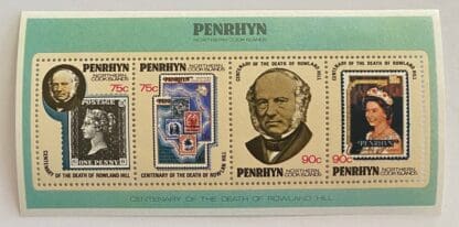 Penrhyn Scott # 107-108a Mint Never Hinged