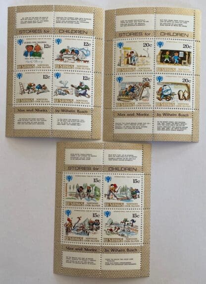 Penhryn Scott # 111-113  Mint Never Hinged