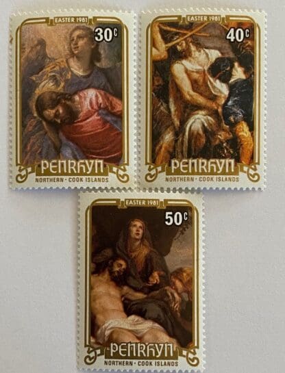 Penhryn Scott # 173-175  Mint Never Hinged