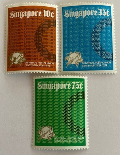 Singapore Scott # 212-214 Mint Never Hinged