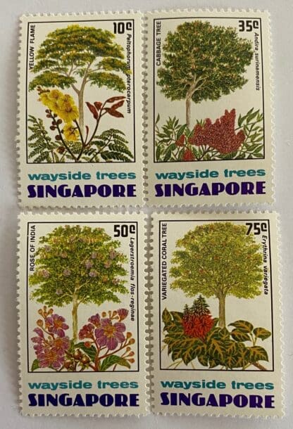 Singapore Scott # 243-246 Mint Never Hinged