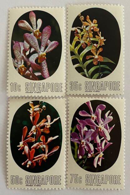 Singapore Scott # 247-250 Mint Never Hinged