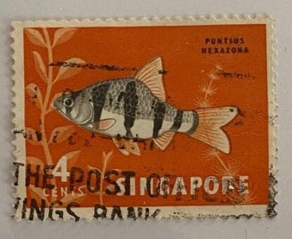 Singapore Scott # 54 Used