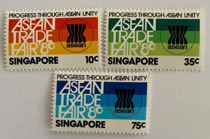 Singapore Scott # 360-362 Mint Never Hinged