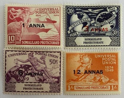 Somaliland Scott #112-115 Mint Never Hinged