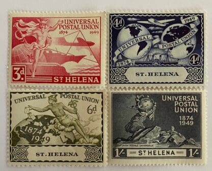 St. Helena Scott #132-135 Mint Never Hinged