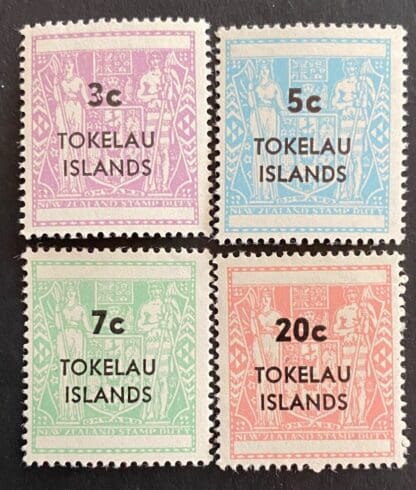 Tokelau # 12-15 Mint Never Hinged