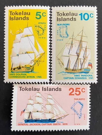 Tokelau # 22-24 Mint Never Hinged