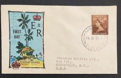 Tokelau Islands 4 FDC Cover