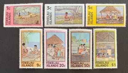 Tokelau # 49a-56a Mint Never Hinged