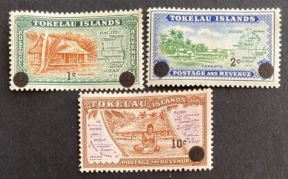 Tokelau # 9-11 Mint Never Hinged