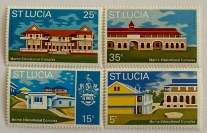 St. Lucia Scott # 316-319 Mint Hinged