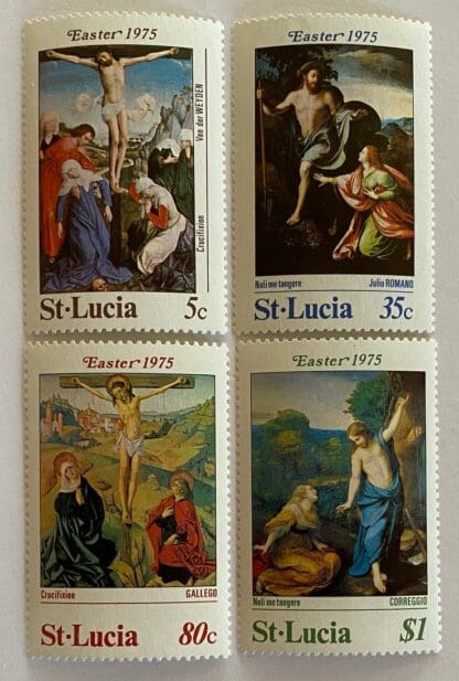 St. Lucia Scott # 369-372 Mint Never Hinged