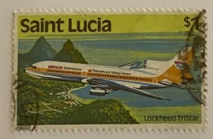 St. Lucia Scott # 512a Used