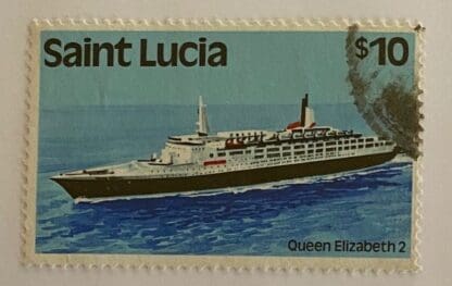 St. Lucia Scott # 515a Used