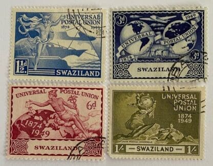 Swaziland Scott #50-53 Used